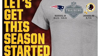 Do Not Buy This Patriots-Redskins Training-Camp Shirt